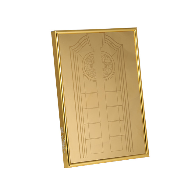 Aufzüge Türen Ti Gold Mirror Edelstahlplatte kaltgewalzt