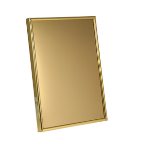 201 304 Pvd Colored Gold Edelstahlplatte Vibrationsfinish Badezimmerdekoration