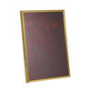 Inox-Transferplatte, Marmormuster, Edelstahlblech, dekorative Wandpaneele aus Metall, 4 x 10 cm